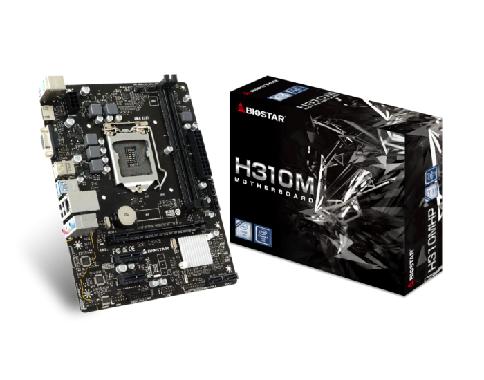 BIOSTAR MOTHERBOARD 310 (H310MHP) (FOR INTEL)